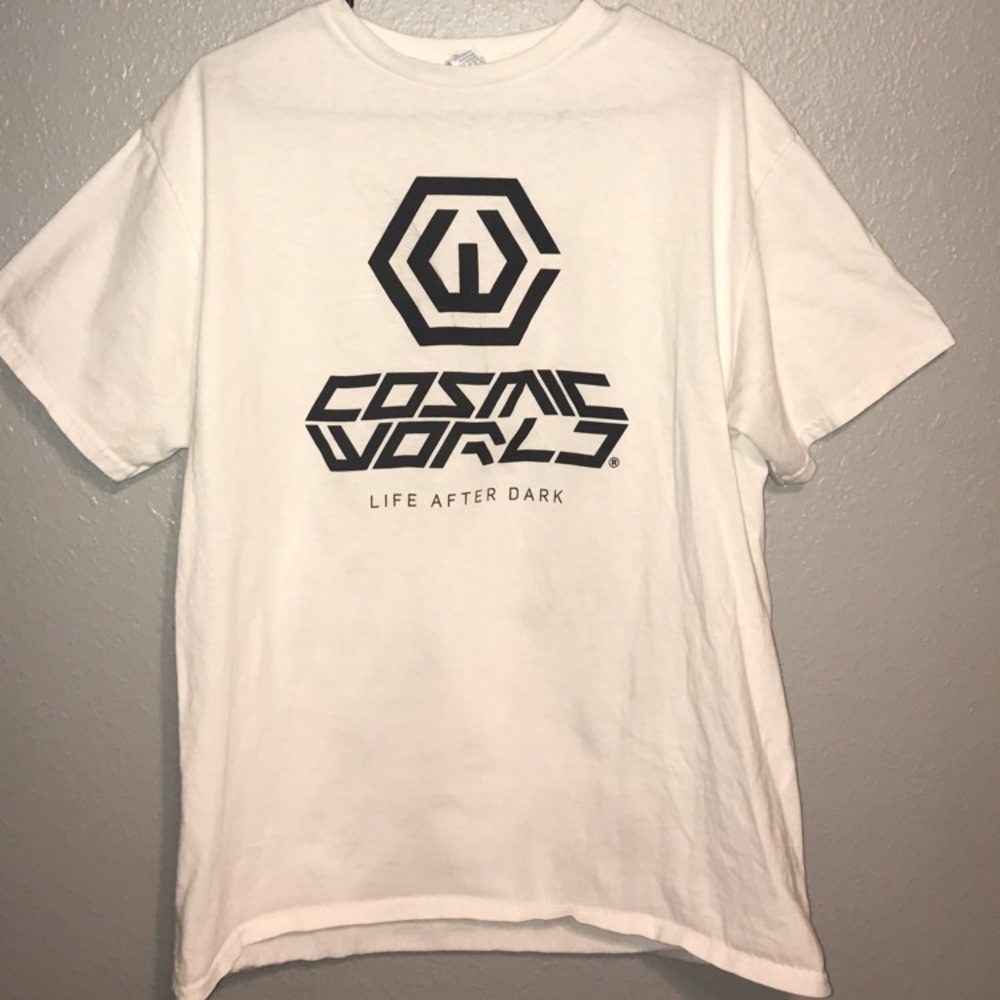 Cosmic World apparel shirt